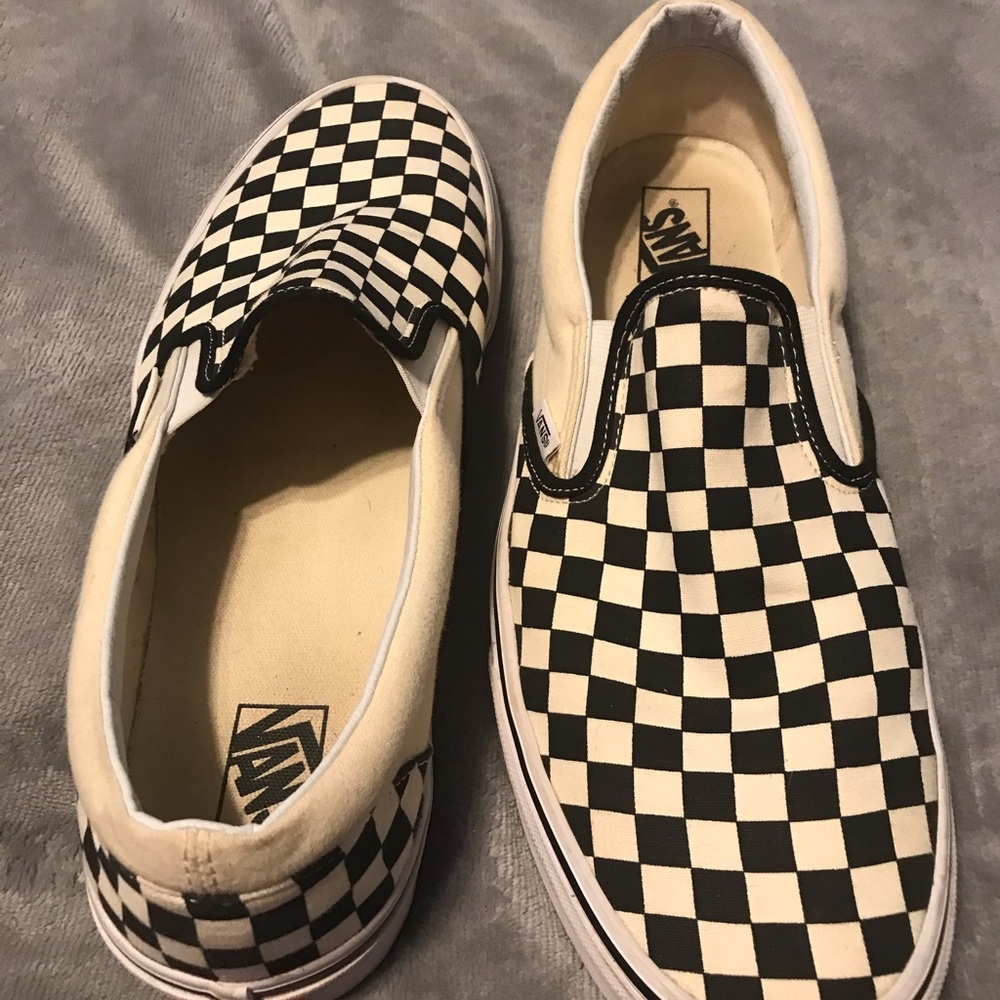 Checkerboard Vans